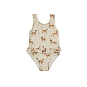 Rylee + Cru Cream Cheetah One Piece